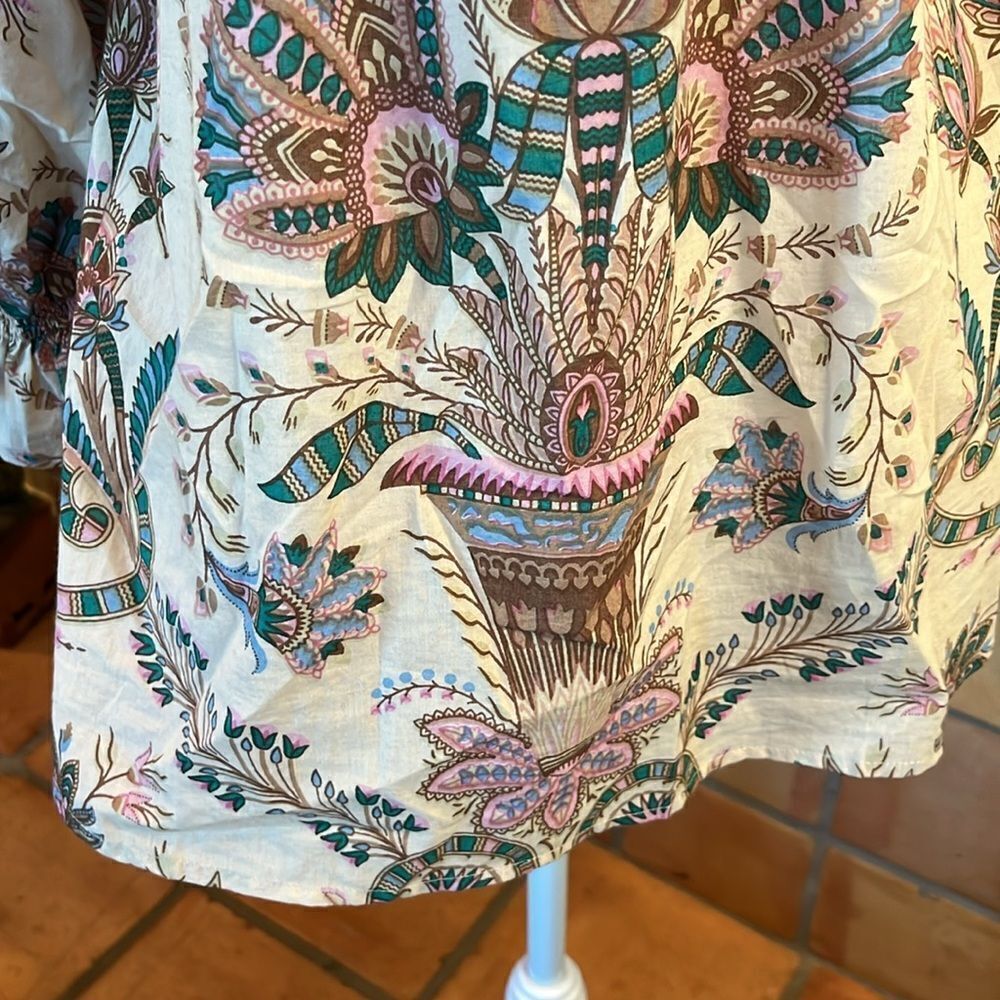 Tuckernuck’s Mille Versailles May Top Blouse, size M - Picture 3 of 10